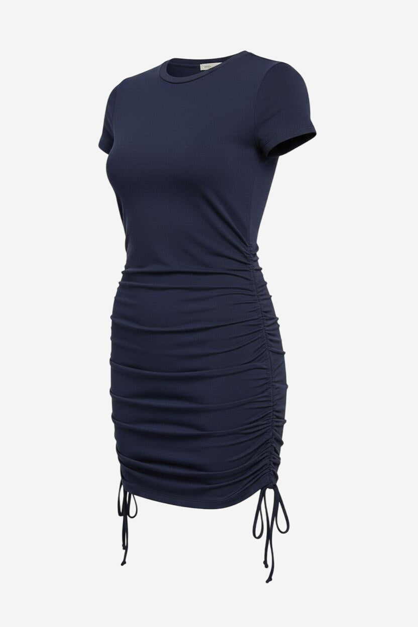 Rachel Parcell Ruched T-Shirt Mini Dress - Image 5