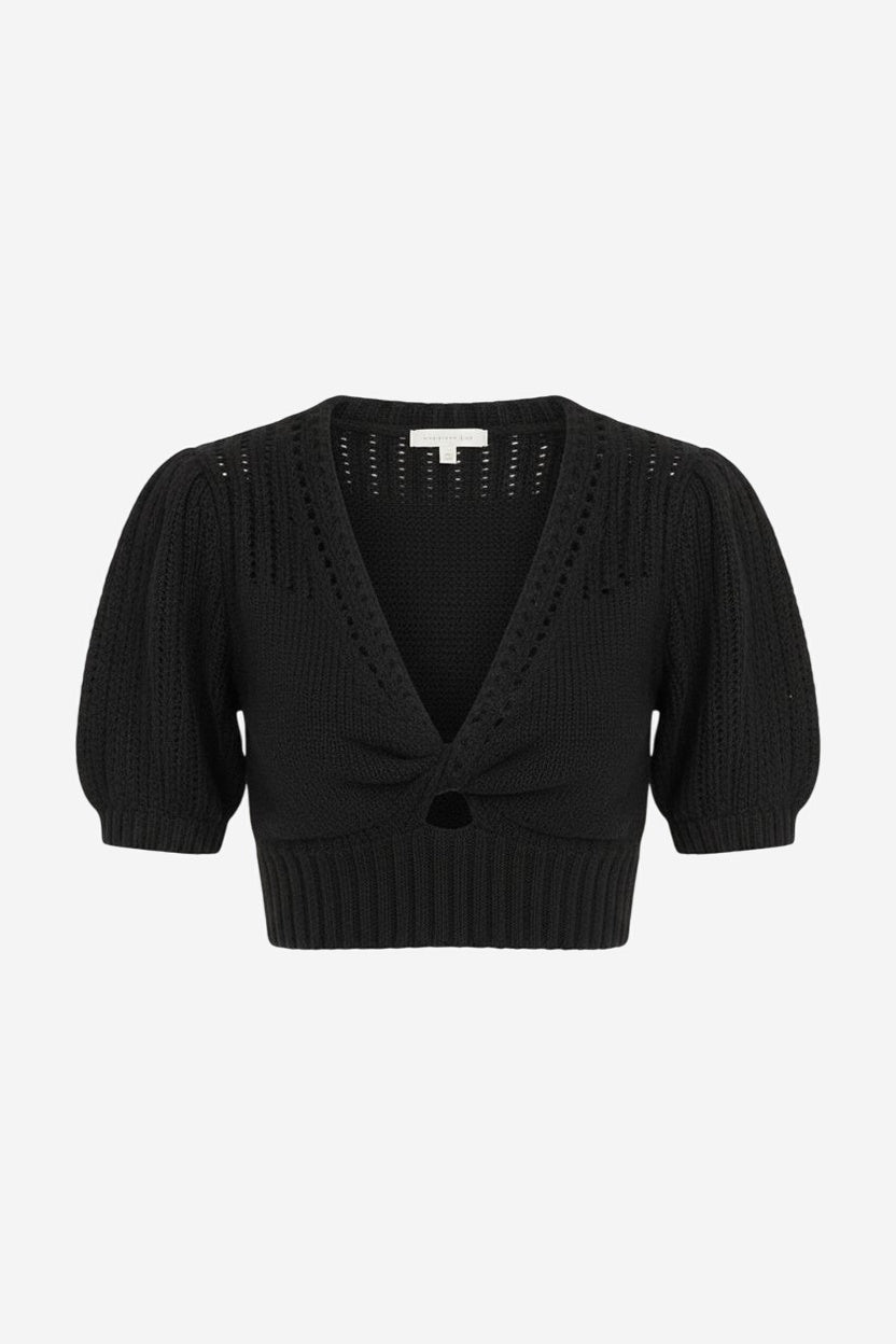 Saltwater Luxe Cropped Sweater - Image 2