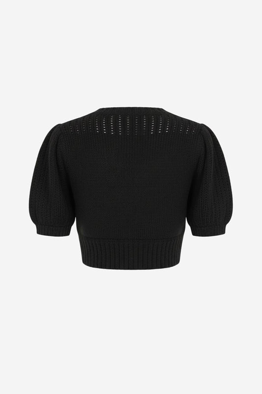 Saltwater Luxe Cropped Sweater - Image 4