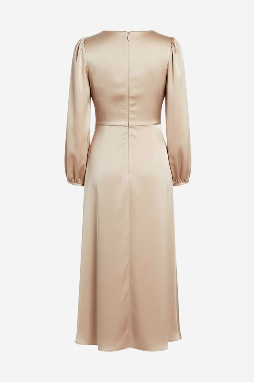 Serenette Tie-Back Midi Dress - Image 4