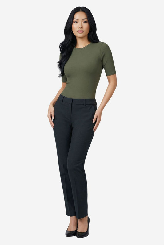 Spanx Suit Yourself Ribbed Crewneck Bodysuit