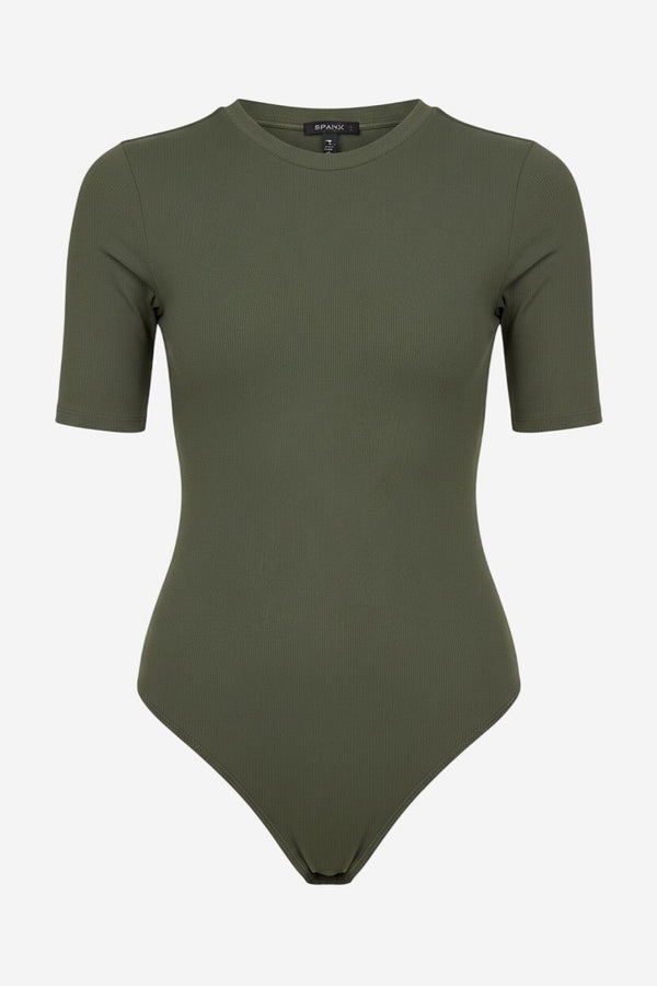 Spanx Suit Yourself Ribbed Crewneck Bodysuit - alternate