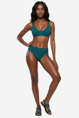 Vyb Kayla High Waist Bikini Bottom - Thumbnail 1