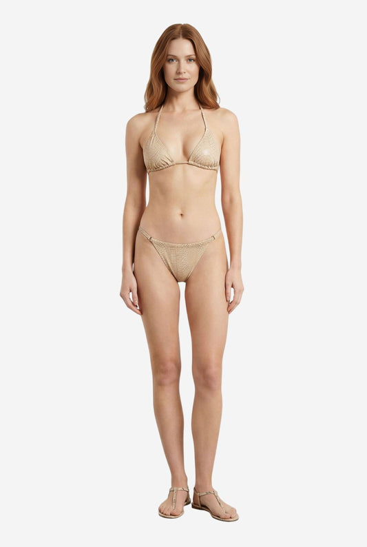 Weworewhat Adjustable Ruched Bottom